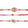 SWACRAFT Set of 3 Rakhi for Brother | Om Rakhi