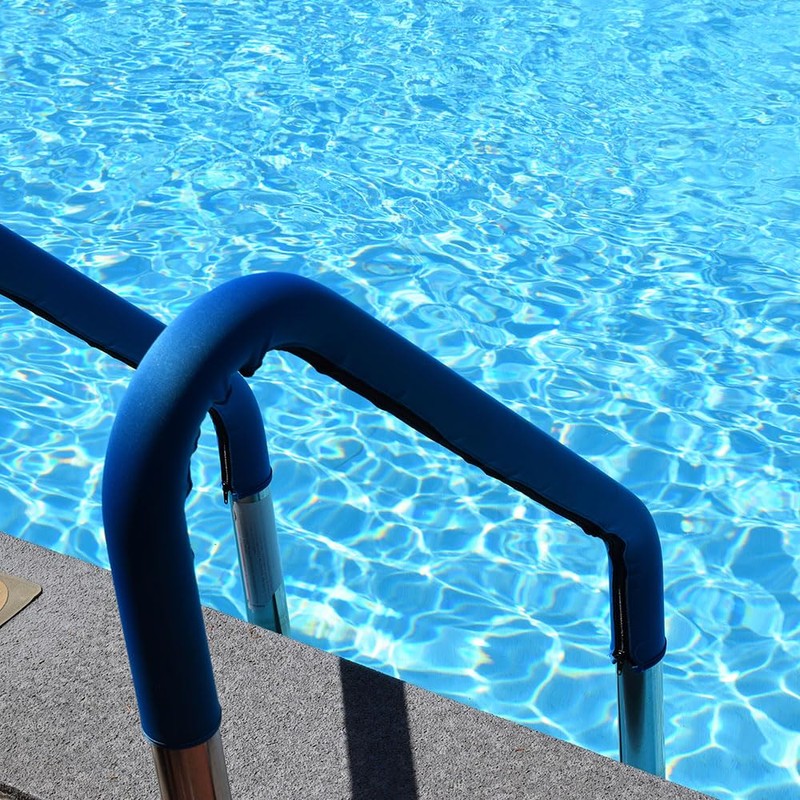 6 Foot Pool Rail Grip Cover (Navy Blue)