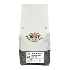 Sumatra Mandheling French Roast Fair Trade & Organic 5 Pound Ground