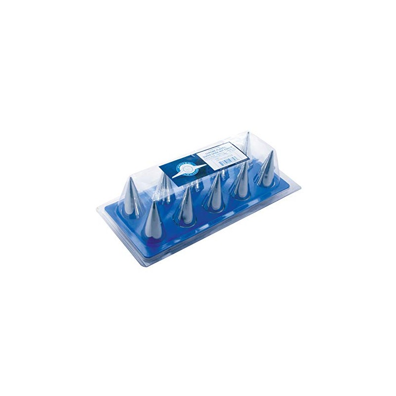 United Pacific 10780 - Wheel Lug Nut Cover Set -