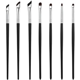 14 Pcs Eye Shadow Brushes, Eye Shadow Brushes Set, Small Makeup Brush, Flat Eyeshadow Brush, Suitable for Eyeshadow, Eyeliner, Highlighter, Foundation, Cream and Concealer