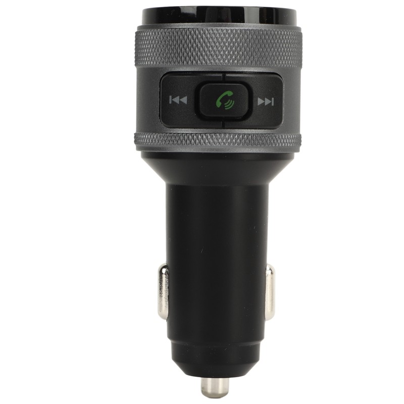 Bluetooth FM Transmitter QC3.0 Fast Charging CVC Noise Cancellation Handsfree