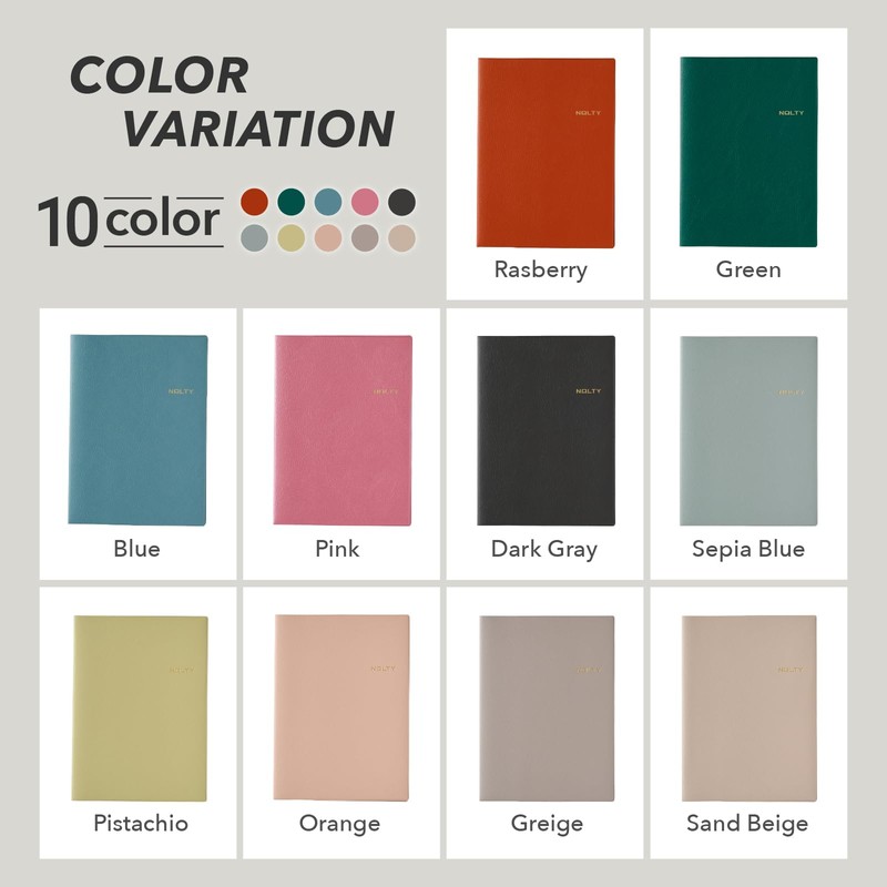 NOLTY Diary Planner Cover A5 Greige