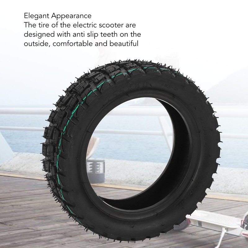 255x80 Electric Scooter Tire Scooter Vacuum Tire Replacement Electric Bike