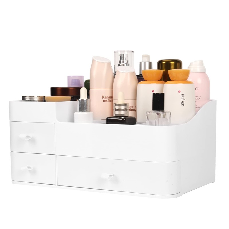 BTremary Makeup Organiser Storage, Cosmetic Organisers with Drawers, Dressing Table