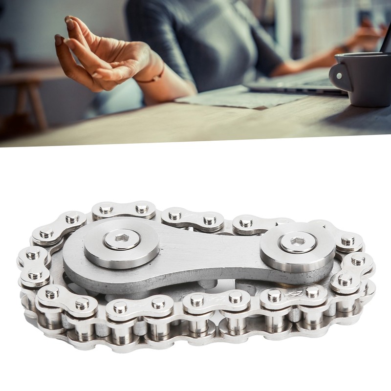 Sprocket Fingertip Gearwheel Rotating Sprocket Flywheel Toy Relieve Stress Decompression