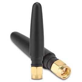 ASHATA SMA Antenna, 3Pcs/Set 3DBi 2G/3G/GSM GPRS Portable Lightweight Gain Antenna 5cm (Straight SMA Plug)