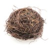 TAODAN Bird Nest 3pcs Artificial Rattan Bird Nest Crafts with