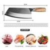 Chopping Knife, 8 Inch Professionals Butcher Knife, Chef Chopper Knife,