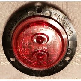 TRUCK-LITE 30391R TRUCK-LITE 30386R - 30 Series LED Marker Light - Red Black Flange