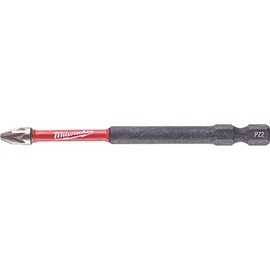 Milwaukee Shockwave Impact Duty Pozi Screwdriver Bit - PZ2 x 90mm (1 Pack)