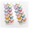 KH 10 Pares De Mini Pinzas Mariposa Colores Cabello Niñas