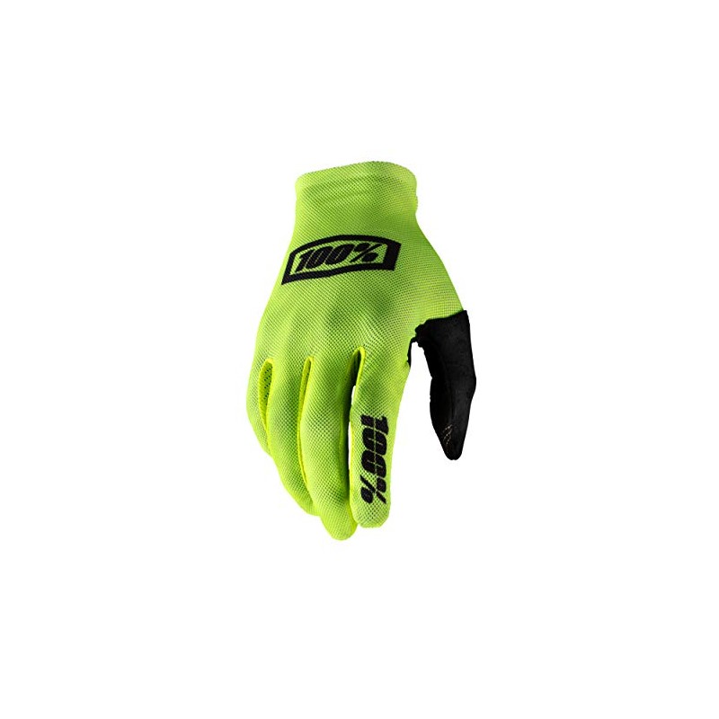 100% Celium Children's Gloves, Fluo Yellow/Black, S