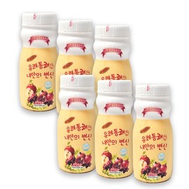 유쾌통쾌 내안의변신 100mlx6병 요구르트 Joyful Transformation Yogurt 100ml x 6 bottles