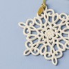 Lenox Ornament, 2025 Snow Fantasies Snowflake Ornament, Made from Porcelain
