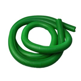 PE Green Corrugated Pipe Flexi Pipe Split 23 mm - 2 m