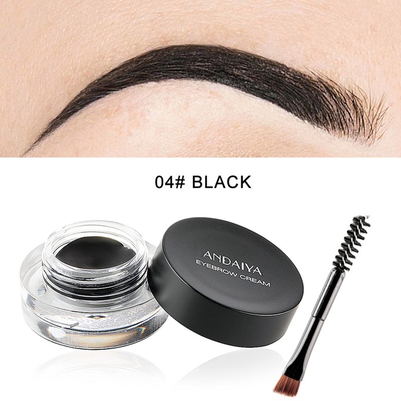 MAEPEOR 12 Colors Eyebrow Pomade Full-pigmented Long Lasting Waterproof Eyebrow