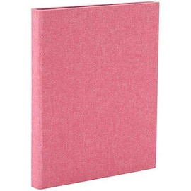 cotto A-COPLH-800-P Black Mount Photo Album Fused / Half L / 4 Sided Pocket Mount Pink