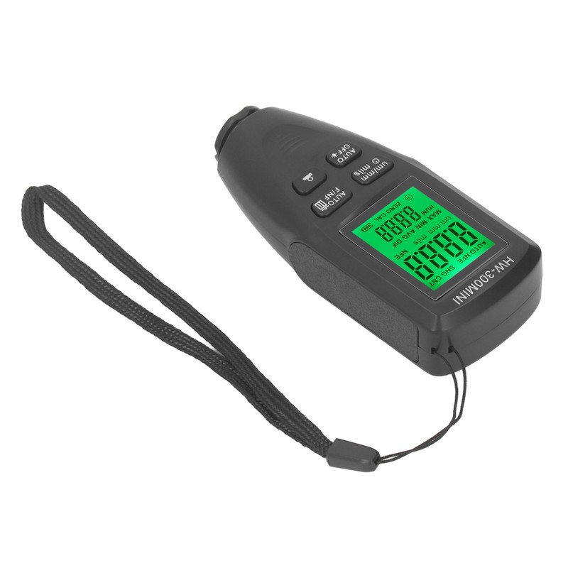 0 to 2000UM Paint Mil Thickness Meter Gauge High Precision