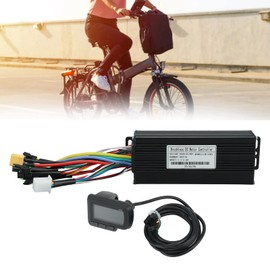 Sorandy 36V 48V 1000W-1500W 35A Brushless Controller with LCD Display, 3 Mode Sine Wave Controller, Electric Bicycle Controller Conversion Kit for 22.2mm Handlebars, Ebike Conversion