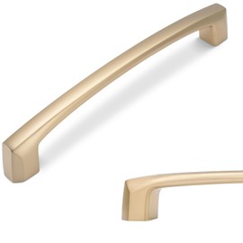 BUKOBYHE 10 Pack 5 Inch Kitchen Cabinet Handles Champagne Bronze Cabinet Pulls Zinc Alloy Drawer Pulls Kitchen Hardware