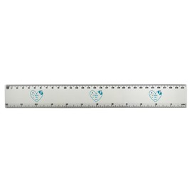 'Worth The Wait Boy' 30cm (12 Inch) White Plastic Ruler (RL00094598)