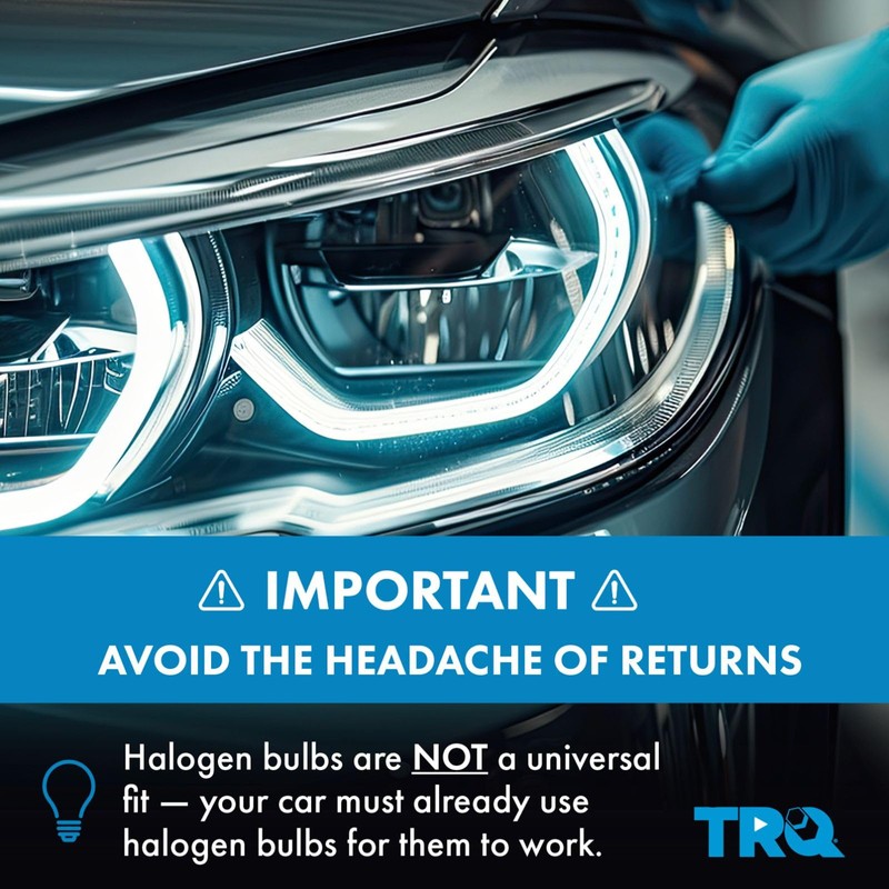 TRQ 2 Piece Headlight Assembly Set Driver & Passenger Side