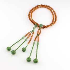 beirunde Wood Beads Japanese SGI Soka Gakkai Juzu Nichiren Buddhism Prayer Beads