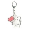 K Company Hanamaru Ghost Acrylic Key Chain Heart HO-AK-HT H