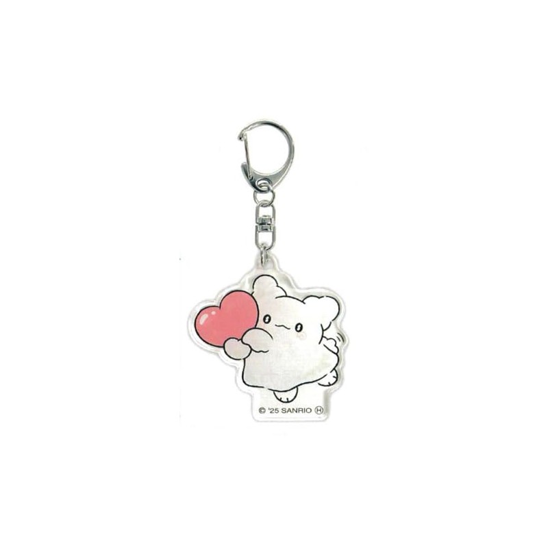 K Company Hanamaru Ghost Acrylic Key Chain Heart HO-AK-HT H