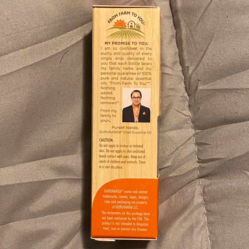 Guru Nanda Tea Tree Essential Oil Therapeutic Grade 0.5 fl