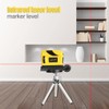Riloer 360° Laser Self-Leveling Line Horizontal 2-Line 1-Point Horizontal Vertical