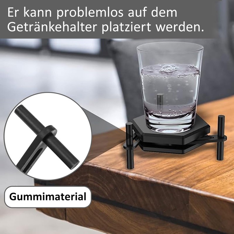 GANILITY Coffee Cup Organiser, 6 Pieces Cup Organiser, Cup Stacker,