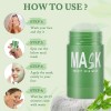Mascarilla Limpiadora En Barra 2 Pc Té Verde