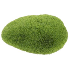 GANAZONO Live Moss Balls, Freshwater Aquarium Plants, Simulated Green Ball Moss, Christmas Moss On Rock, Plastic Fish Tank Plant Decorations