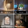 PeseTech 2pack Upgraded Wireless spot Lights Indoor 3000K/4000K/5000K with Remote