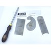 ALS Cabinet Scrapers & Burnisher Set of 4 with Instructions