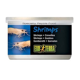 Exo Terra Specialty Reptile Food, Canned Shrimp for Reptiles, PT1942