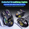 VEGCOO Wireless Gaming Mouse, Rechargeable Silent Wireless Mouse with 4800