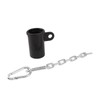 T Bar Row Platform with Chain Carabineer Clips Core Muscles