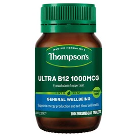 Thompson's Ultra B12 1000mcg Tab X 100