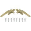 uxcell 2Pcs Casement Window Locking Handle, Zinc Alloy Locking Handle
