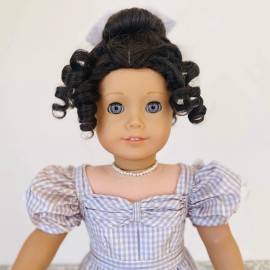 Premium Historical Jane Wig 11-12” for 18 Inch Dolls