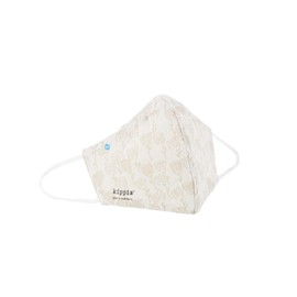 Towel Museum 70-9047098 Kippis Apila Mask, Gray, Children's Size Approx. 5.7 x 4.5 inches (14.5 x 11.5 cm)