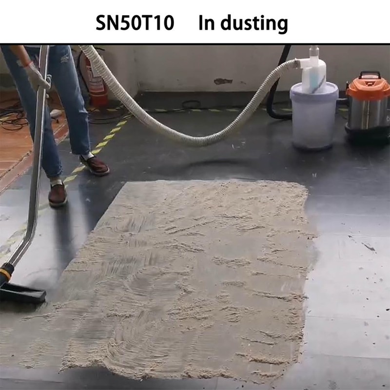 SweetSerenade Cyclone Dust Collector (50ST10, Clear, Turbocharged)