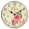 SWHONG Wall Clock Without Ticking Noises 10 Z0 LL/25.4 cm