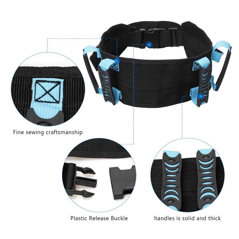 Walking Aid Belt, Durable Ultra Soft Gear Belt, Transfer Belt