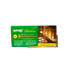 SPAX 1/4" x 4-1/2" Interior Washer Head Structural Wood Lag Screws Powerlags Torx T-Star (50 EA) Bit Included Heavy Duty