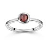 MATERIA by Matthias Wagner Square Gemstone Ring 925 Silver for