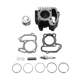 MOFANS 80CC Top End Rebuild Engine Kit Cylinder Piston Gaskets Set Fit for Yamaha Badger Raptor 80 1985-2008 for # 22K-11311-02-00